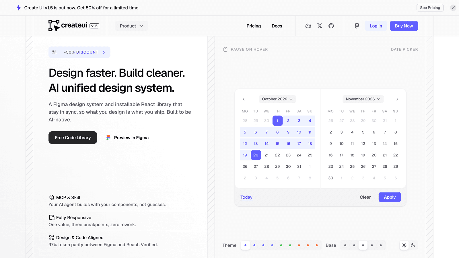 Create UI Figma design system